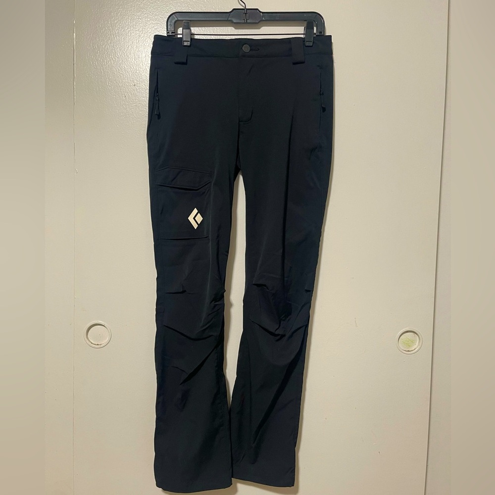 Black Diamond women black pants Sz M